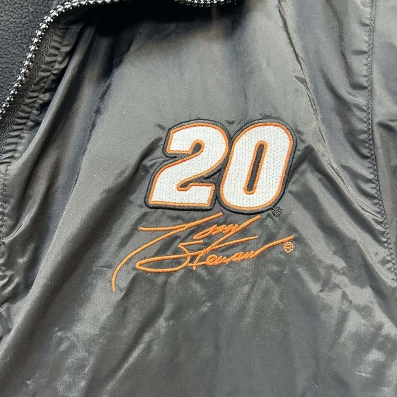 Nascare Jacket Mens Large Tony Stewart Winners Circle Fleece #20 - Picture 9 of 13